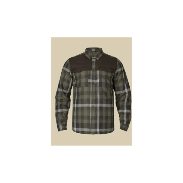 VESTE HARKILA INSULATED WOOOL SHIRT JACKET GREEN PO10344 TAILLE TAILLE 3XL