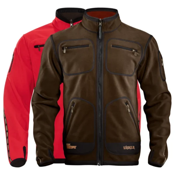 VESTE HARKILA WILDBOARD PRO REVERSIBLE MARRON ROUGE TAILLE TAILLE 2XL