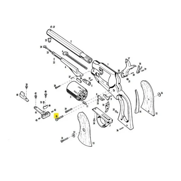 VIS DE CHIEN REMINGTON PIETTA REF 453 | WesternGuns