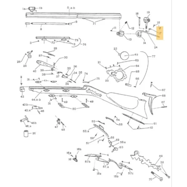 VIS DE FIXAGE DIOPTRE TRYON CREEDMOOR PEDERSOLI REF M70SPC5455 | WesternGuns