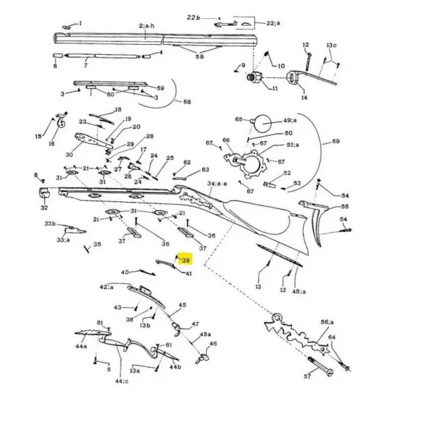 VIS DE RESSORT DE DETENTE TRYON PEDERSOLI REF M70TFC5501 | WesternGuns