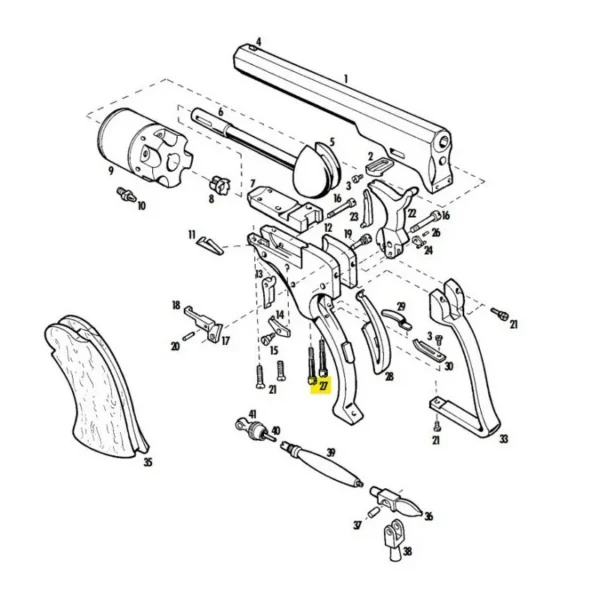 VIS ECU DE RECUL PATERSON PIETTA REF 2027 | WesternGuns