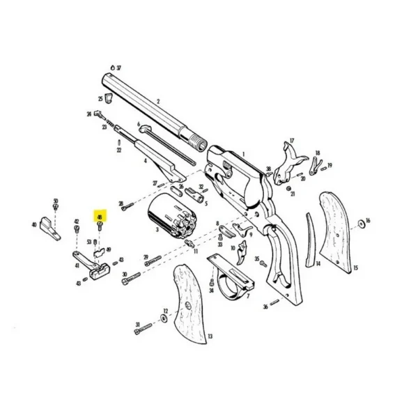 VIS FIXATION DE HAUSSE TARGET PIETTA REF 3537 | WesternGuns