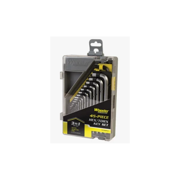 WHEELER Set d’outils 45 pièces – Kit armurier complet pour armes