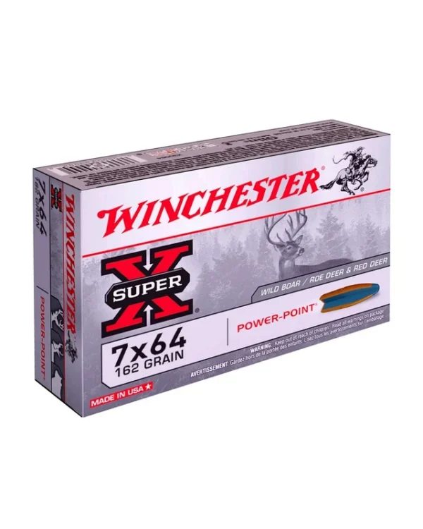 Winchester 7×64 WIN POWER POINT 162gr X20