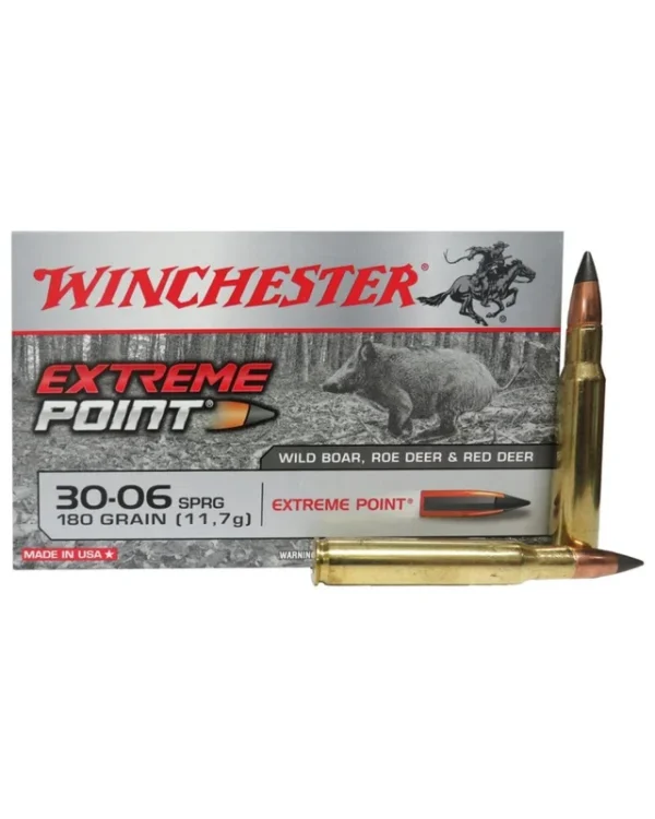 WINCHESTER cal.30-06 Sprg Extreme Point 180 grains – 11.7 grammes /20