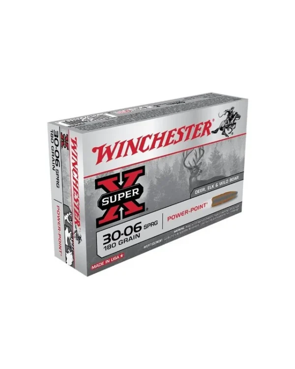 WINCHESTER cal.30-06 Sprg Power Point 180 grains – 11.7 grammes x20