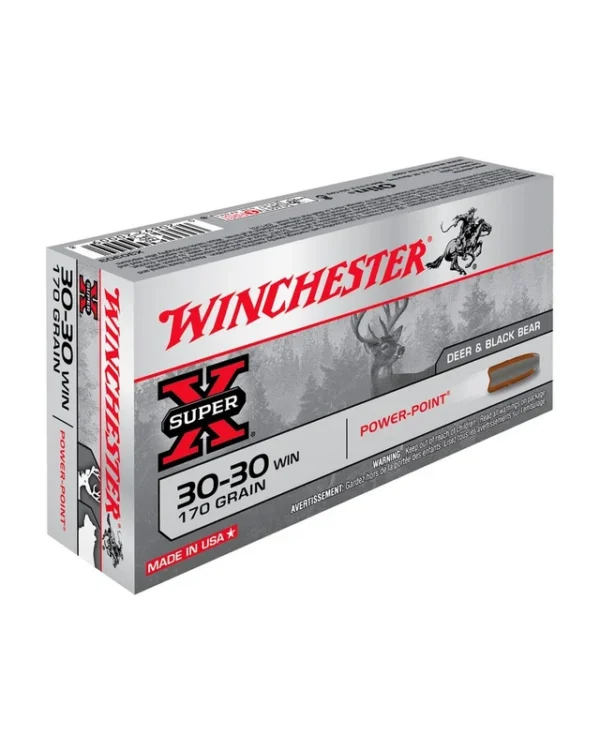 WINCHESTER cal.30-30 Win Power Point 170 grains – 11 grains x20