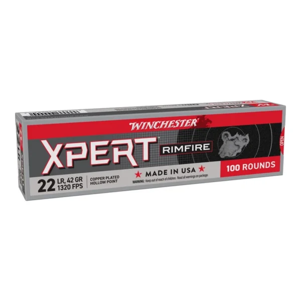 WINCHESTER XPERT RIMFIRE CARTOUCHES .22 LR 42GR X100