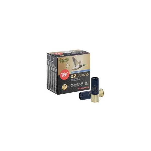 Winchester ZZ Canard 12/76 33Gr N°5 – Cartouche chasse oiseaux d’eau