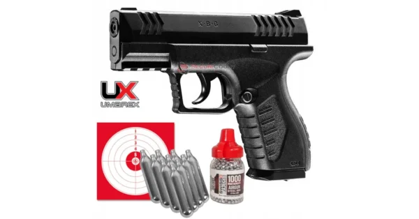 Pack pistolet à plombs UMAREX XBG 4.5 BBs – Tir de loisir/Pistolet à plomb – securicount